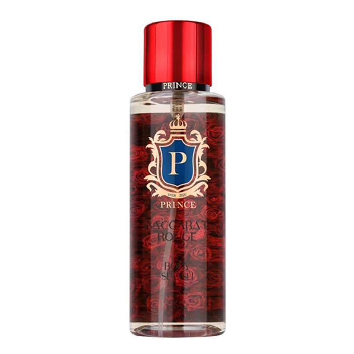 بادی اسپلش زنانه پرنسلی مدل BACCARAT ROUGE