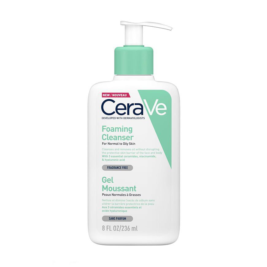 CERAVE-FOAMING-236 فوم شستشوی پوست چرب CERA'VE 236 ML